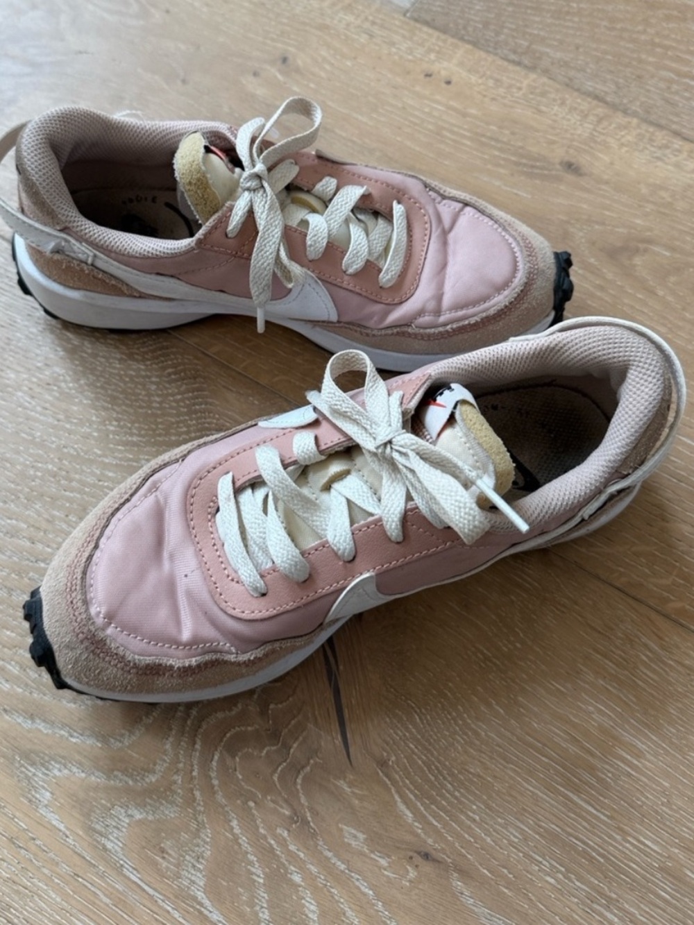Nike Waffle Debut Women's Size 5 Blush Retro Sneakers